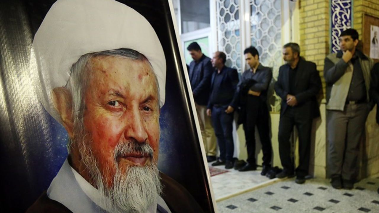 مراسم وداع با آیت‌الله مؤمن در قم برگزار شد + ویدئو