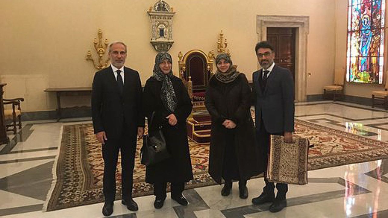 خانواده امام موسی صدر با پاپ دیدار کردند