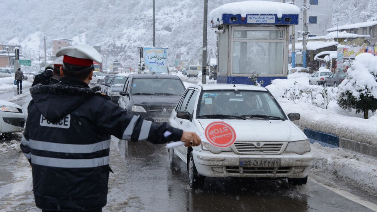 بارش سنگین برف در ارتفاعات محور‌های کوهستانی مازندران