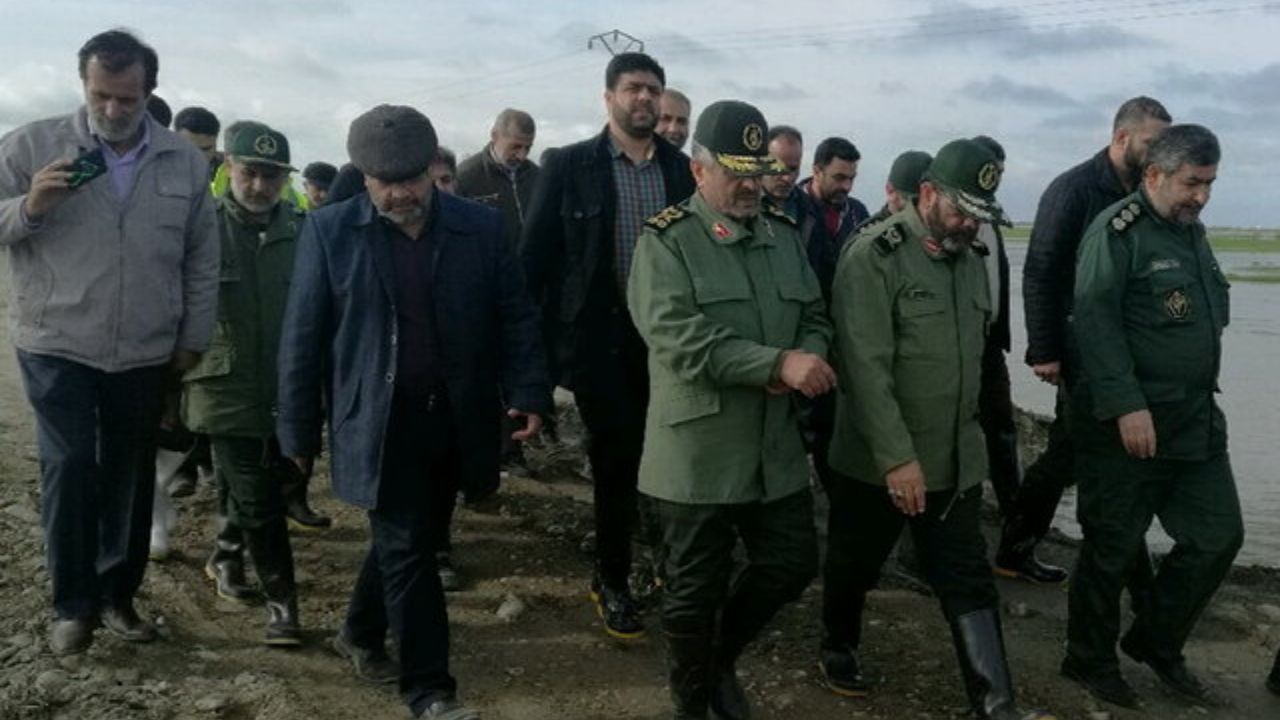 فرمانده کل سپاه دوباره راهی گلستان شد