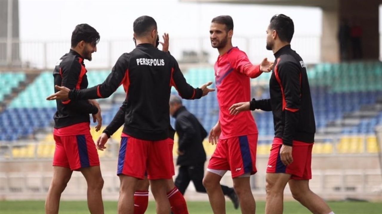 حضور امید عالیشاه در تمرین پرسپولیس/ نوراللهی اختصاصی تمرین کرد