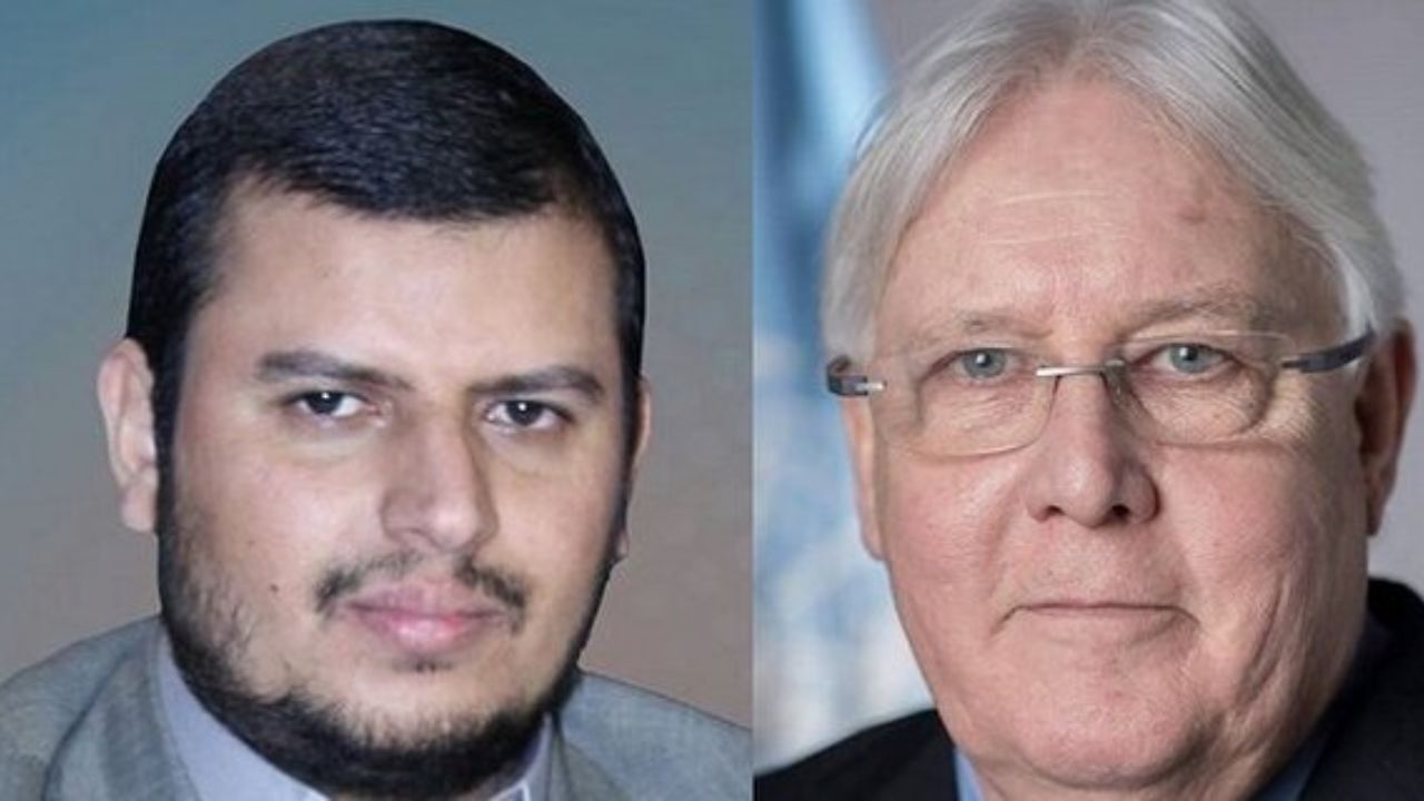 گریفیث با رهبر جنبش انصارالله یمن دیدار کرد