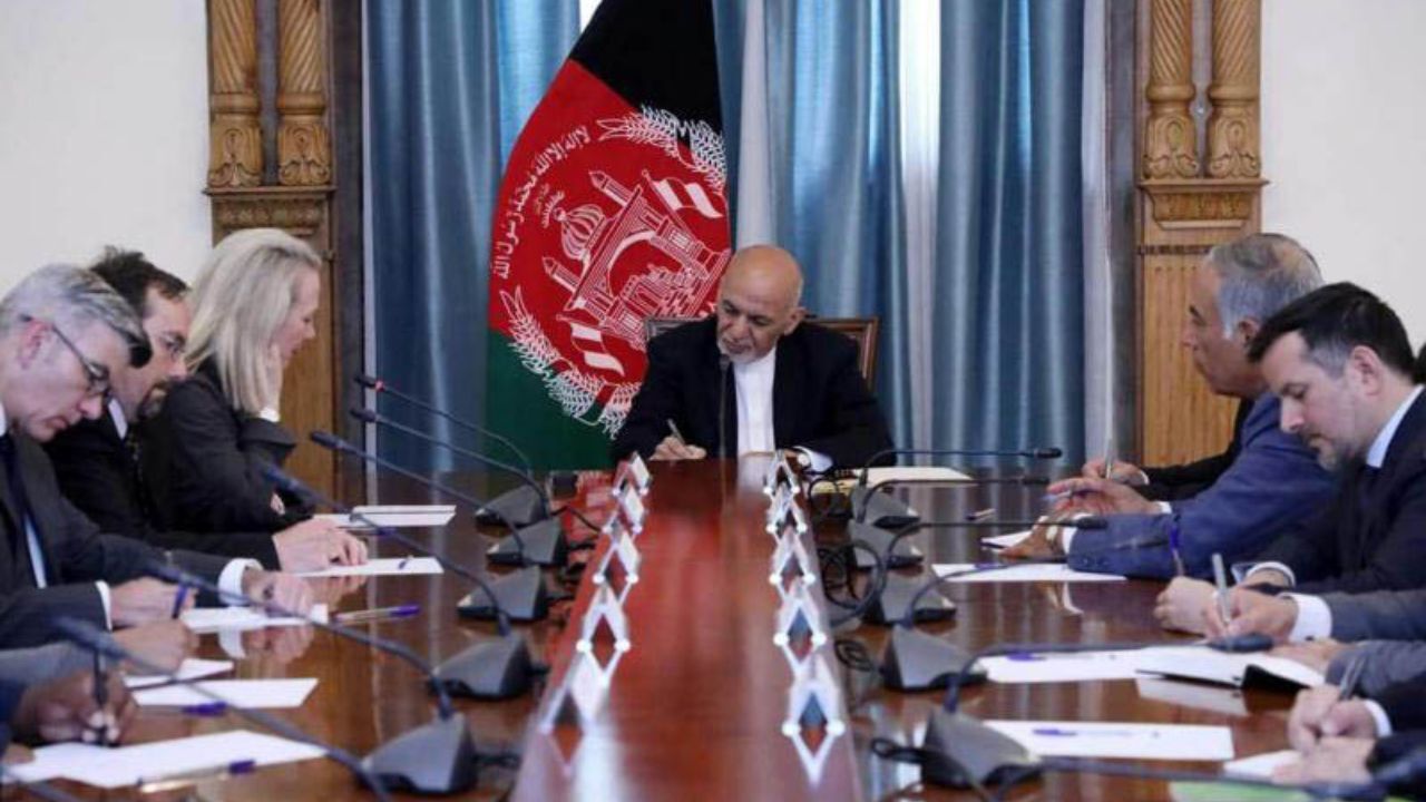 معاون وزیر خارجه آمریکا با غنی دیدار کرد
