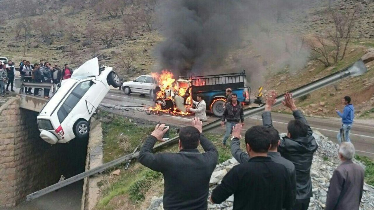 مرگ 915 نفر در تصادفات نوروز 98/ خراسان رضوی در صدر آمار تلفات