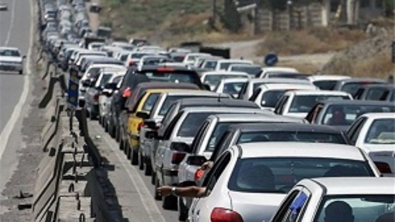 ترافیک سنگین در مسیر جنوب به شمال محور چالوس