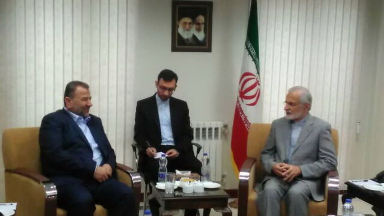 دیدار نایب رئیس حماس با کمال خرازی