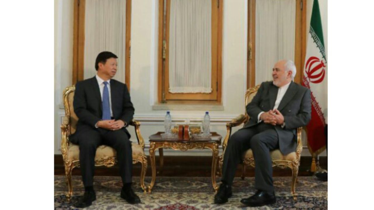 وزیر امور بین‌الملل حزب کمونیست چین با ظریف دیدار کرد