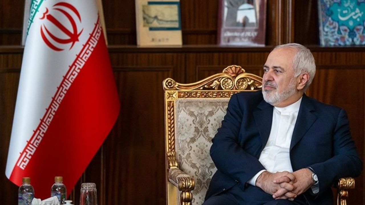 ظریف با وزیر امور خارجه قطر دیدار کرد