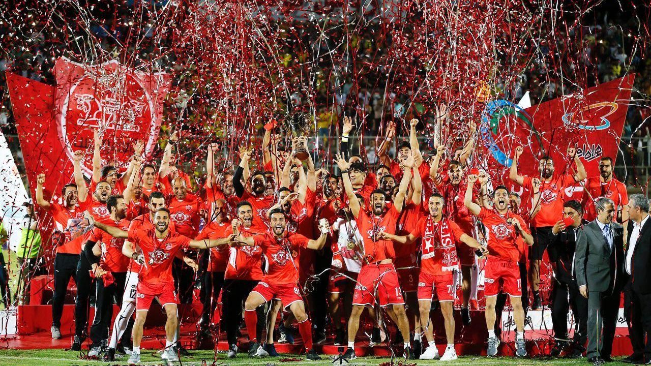رونمایی از پیراهن پرسپولیس در جشن قهرمانی
