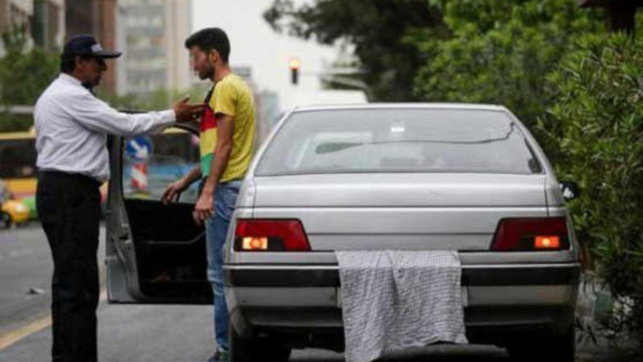 برخورد قانونی با مخدوش‌کنندگان پلاک خودرو