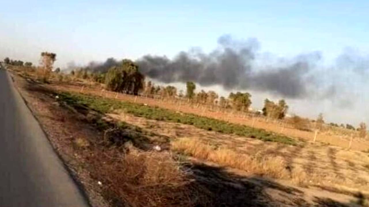 انفجار انبار مهمات در عراق