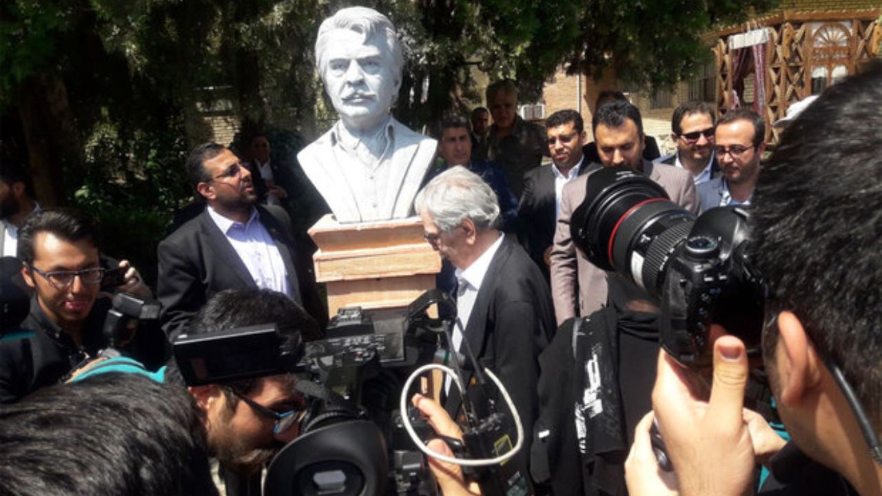 رونمایی ازسردیس هنرمندان شاخص در شهرک سینمایی