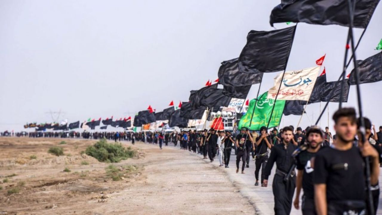 1400 نفر از مرز خسروی عازم کربلا شدند