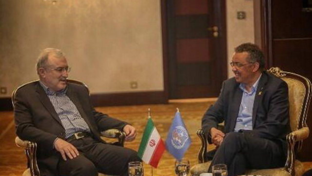 وزیر بهداشت با مدیرکل سازمان جهانی بهداشت دیدار کرد