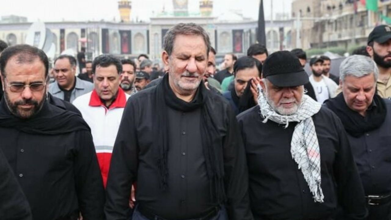 جهانگیری حرم اباعبدالله الحسین (ع) را زیارت کرد