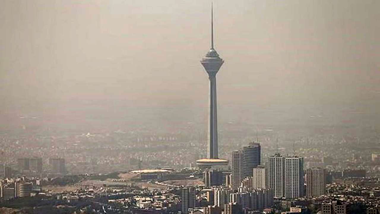هوای شهر تهران برای گروه‌های حساس ناسالم است