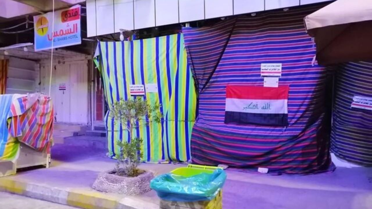 استان‌های جنوبی عراق در حمایت از اعتصابات سراسری تعطیل شدند