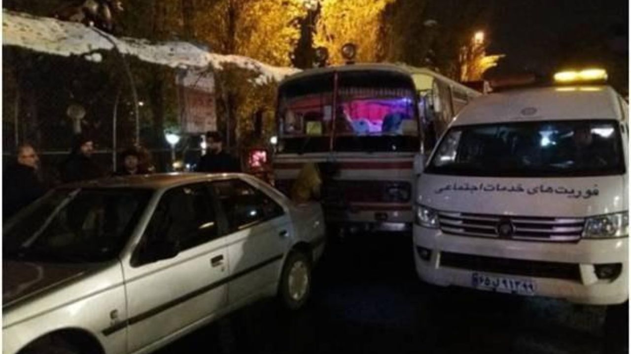 گرمخانه سیار در شمال تهران راه اندازی شد