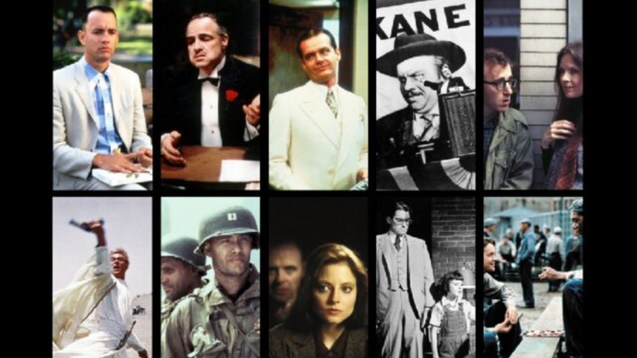100 فیلم برتر هالیوود به انتخاب اهالی هالیوود