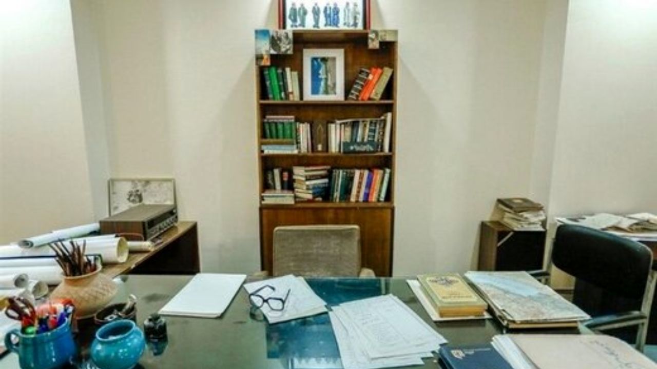 کتابخانه «نادر ابراهیمی» موزه شد