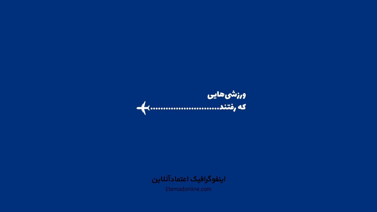 تیترمصور| ورزشی‌هایی که رفتند