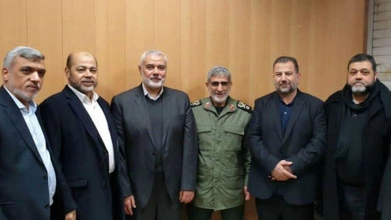 گفت‌وگوی تلفنی سردار قاآنی با مقام‌های جهاد اسلامی و حماس