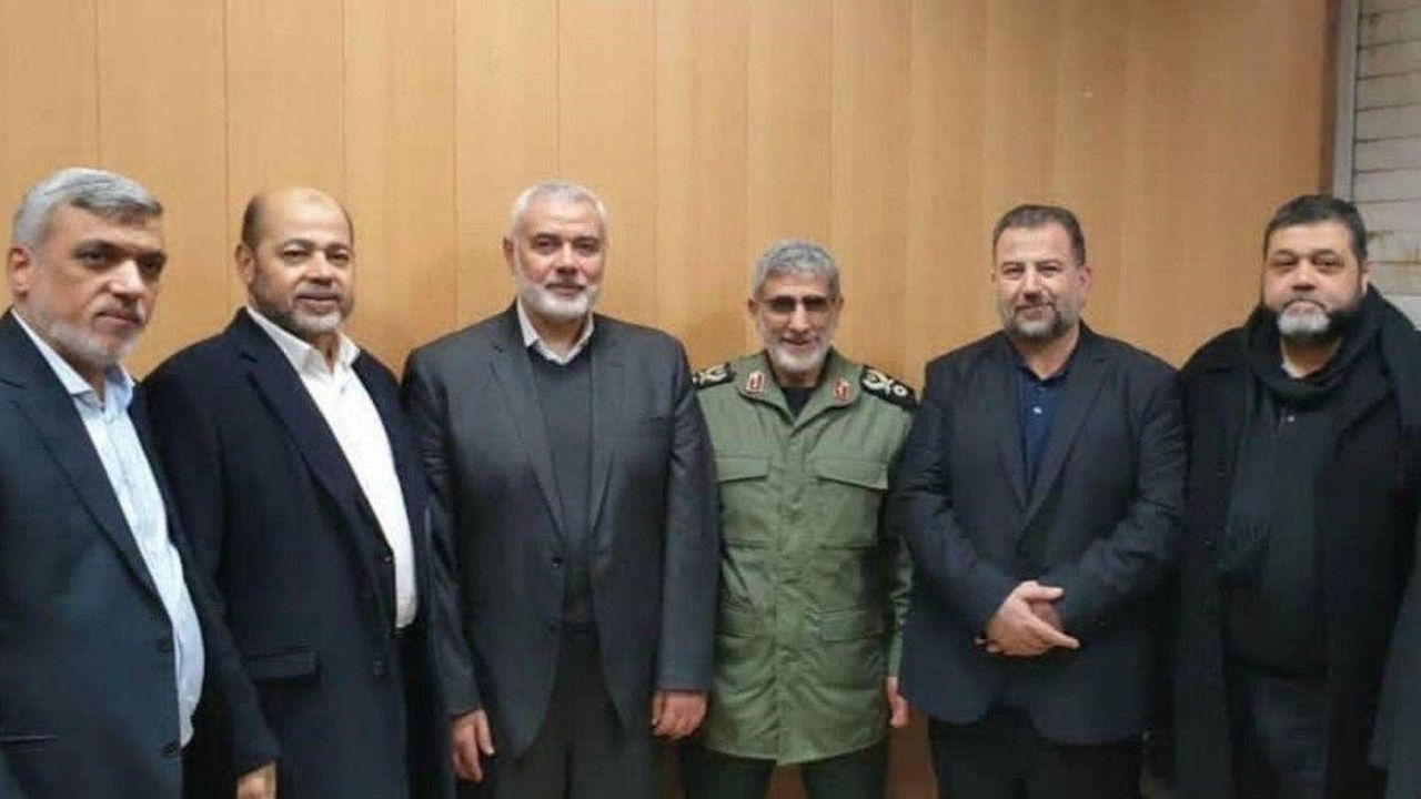گفت‌وگوی تلفنی سردار قاآنی با مقام‌های جهاد اسلامی و حماس