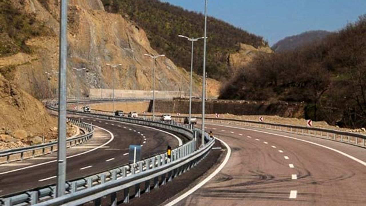 آزادراه تهران-شمال ششم اسفند افتتاح می‌شود
