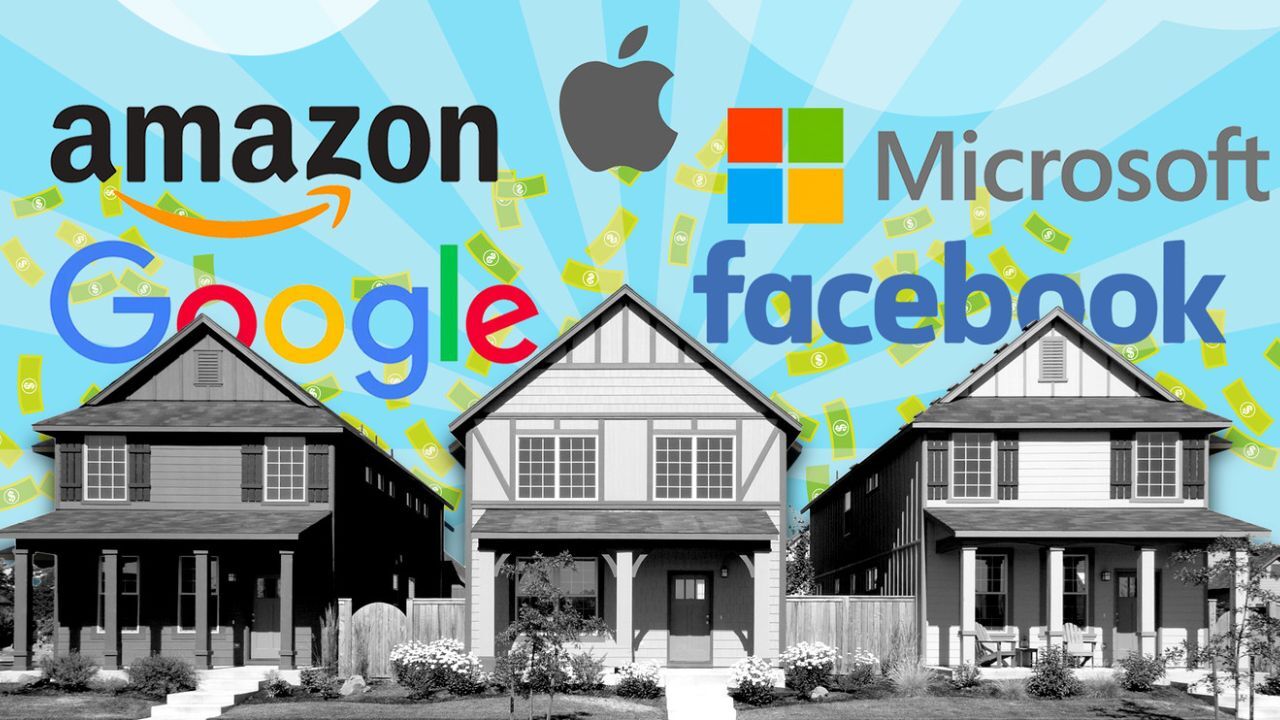حمایت آمازون و مایکروسافت از وضع مالیات شرکتی برای رفع مشکل مسکن