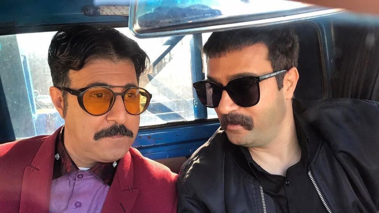 چهره دیدنی دو شخصیت مشهور سریال «پایتخت»