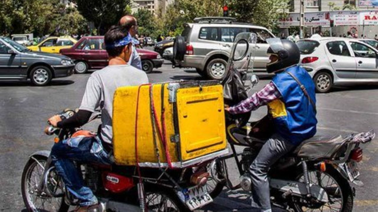 استعفای 10 درصدی رانندگان پیک موتوری و وانت بار