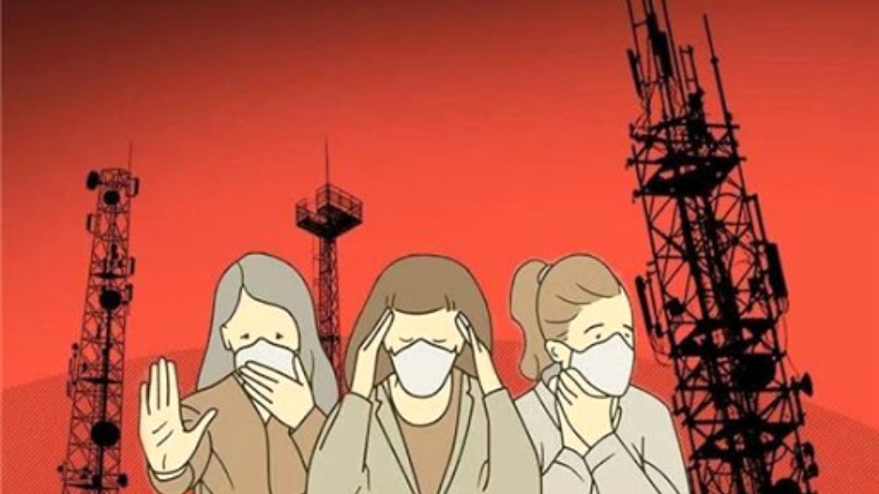 دکل‌های 5G در بریتانیا از بیم تاثیر آن‌ها بر شیوع کرونا به آتش کشیده می‌شود