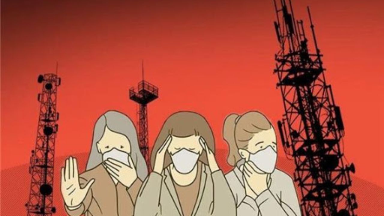دکل‌های 5G در بریتانیا از بیم تاثیر آن‌ها بر شیوع کرونا به آتش کشیده می‌شود