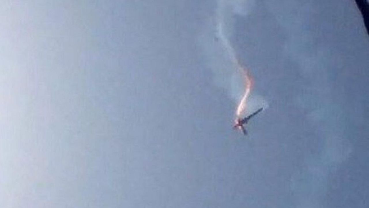 سرنگونی پهپاد جاسوسی عربستان توسط انصارالله