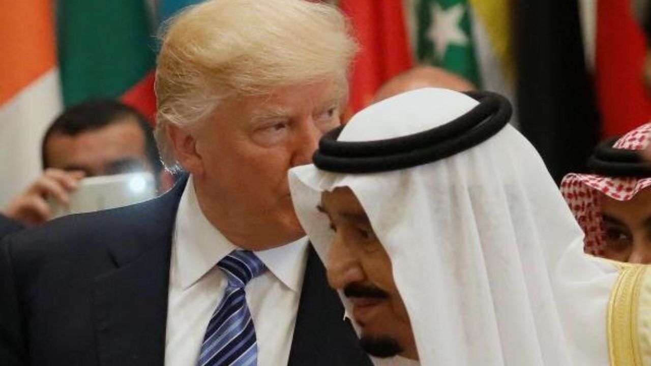«ترامپ» و «ملک سلمان» بر حفظ روابط نظامی فی مابین تأکید کردند