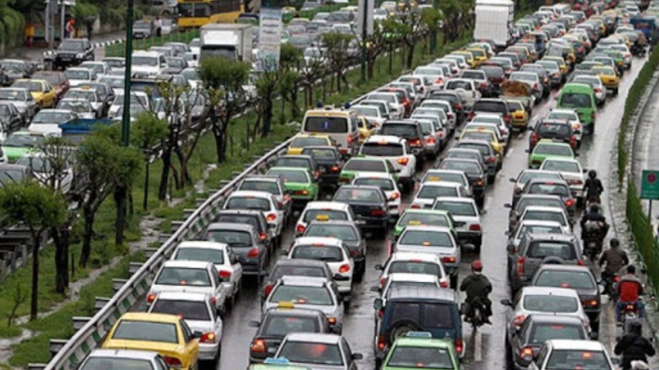 ترافیک صبحگاهی در بزرگراه‌های همت، حکیم و شیخ فضل‌الله