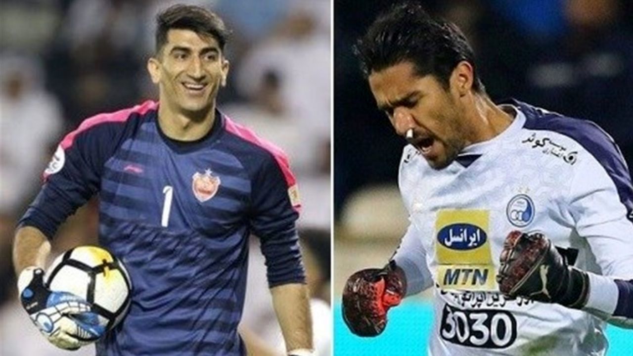 علیرضا بیرانوند از یک استقلالی شکست خورد+ عکس