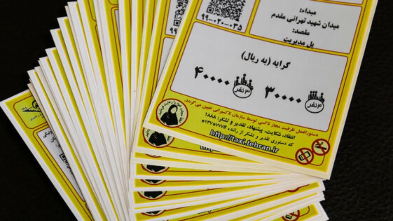 یک تاکسی با دو قیمت؛ برچسب جدید نرخ تاکسی چقدر است؟