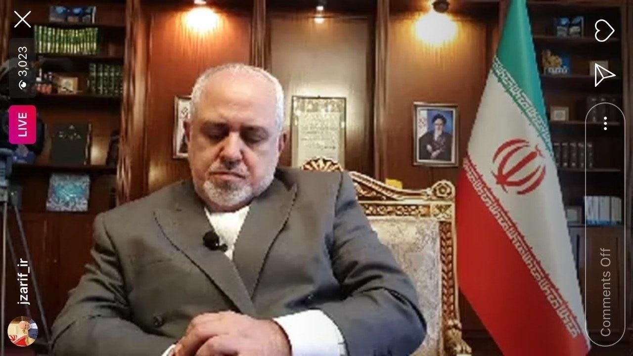 فوری / فیلم کامل مصاحبه لایو اینستاگرامی ظریف را ببینید+ویدئو