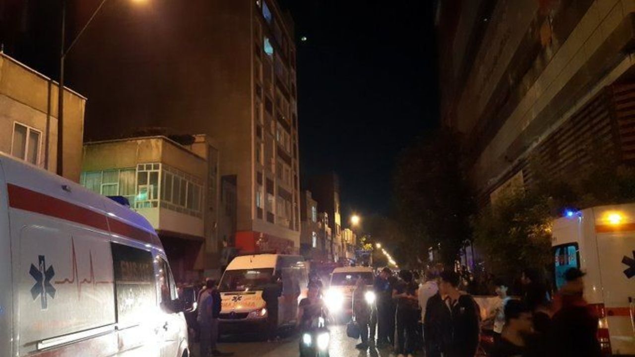 حریق کلینیک سینا اطهر کنترل شد