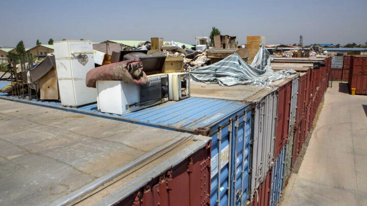 کانتینرهای جنوب تهران، محافظ اسباب زندگی مردم