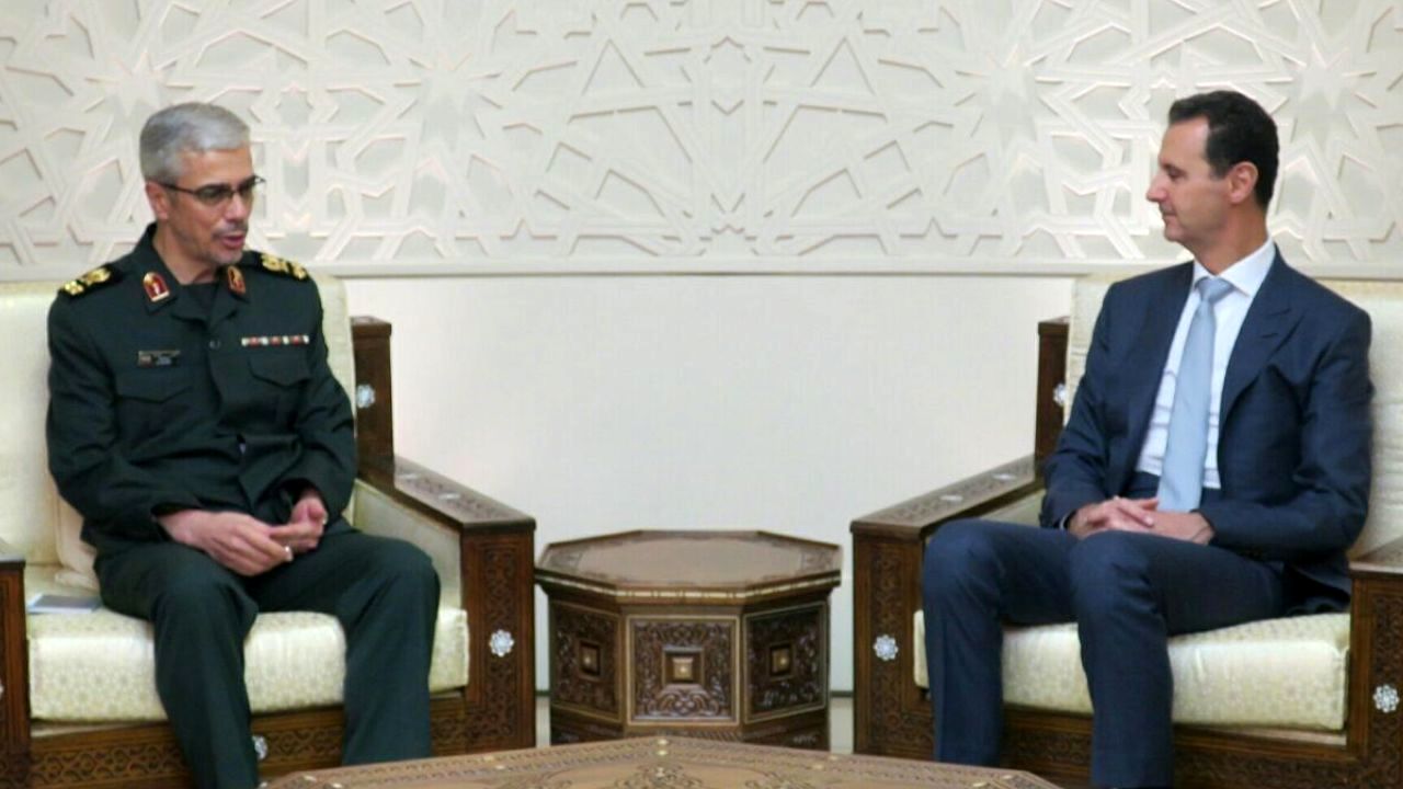 دیدار سرلشکر باقری با بشار اسد