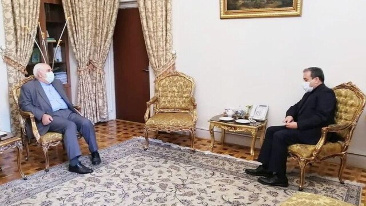 دیدار ظریف با عراقچی