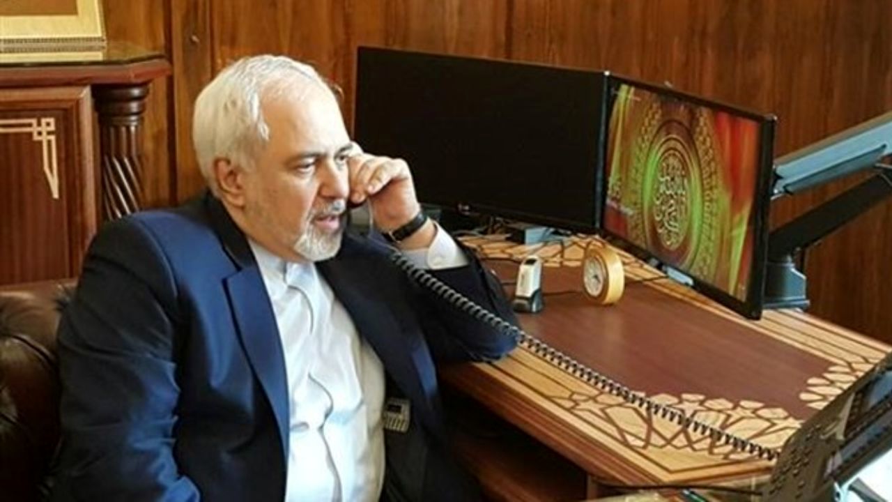 گفت‌و‌گوی تلفنی امروز ظریف و وزیر خارجه عراق درباره روابط دوجانبه