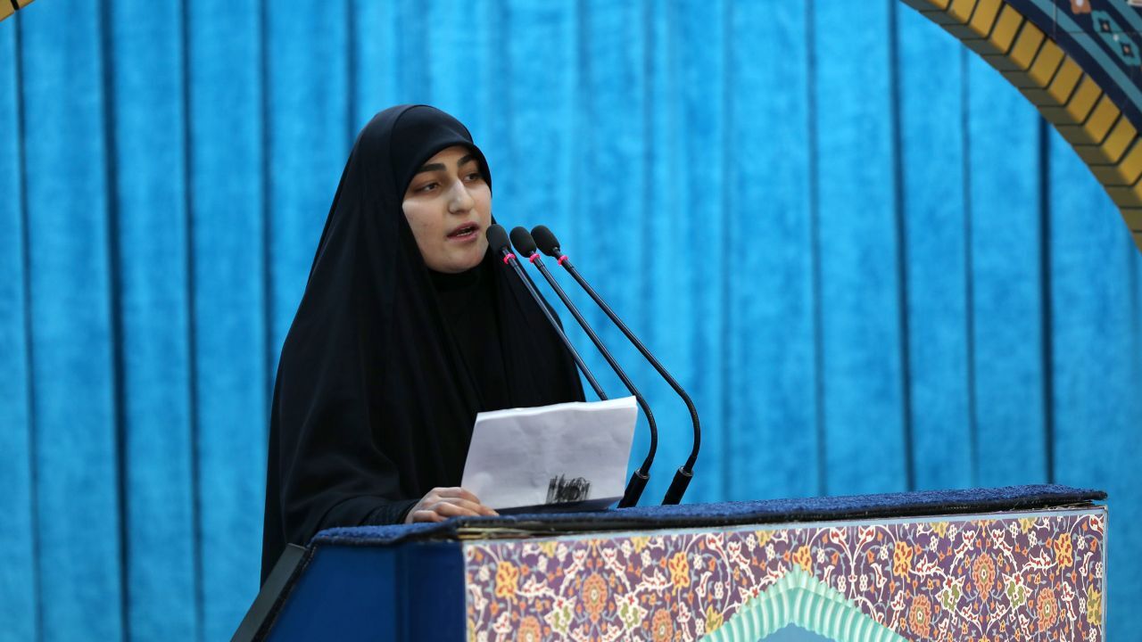 پست اینستاگرامی دختر سردار سلیمانی درباره نابودی اسرائیل