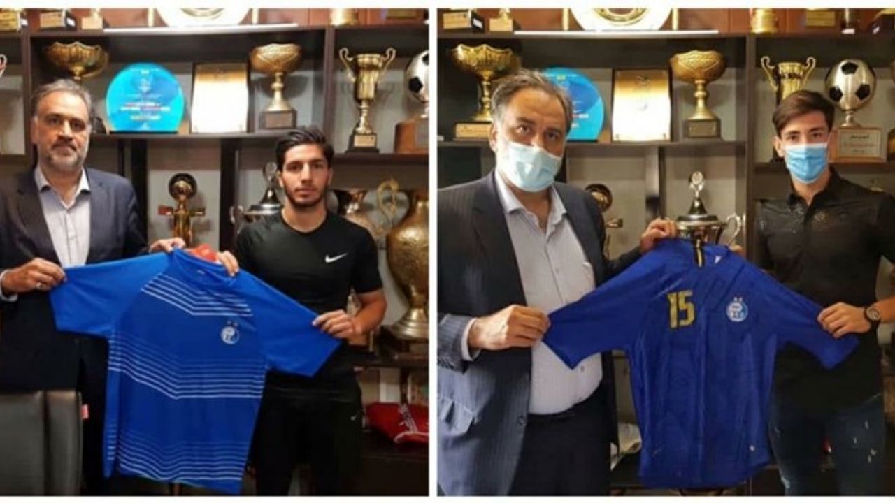 رقابت سرپرست و عضو هیات مدیره استقلال برای گرفتن عکس با بازیکن 19 ساله +تصاویر