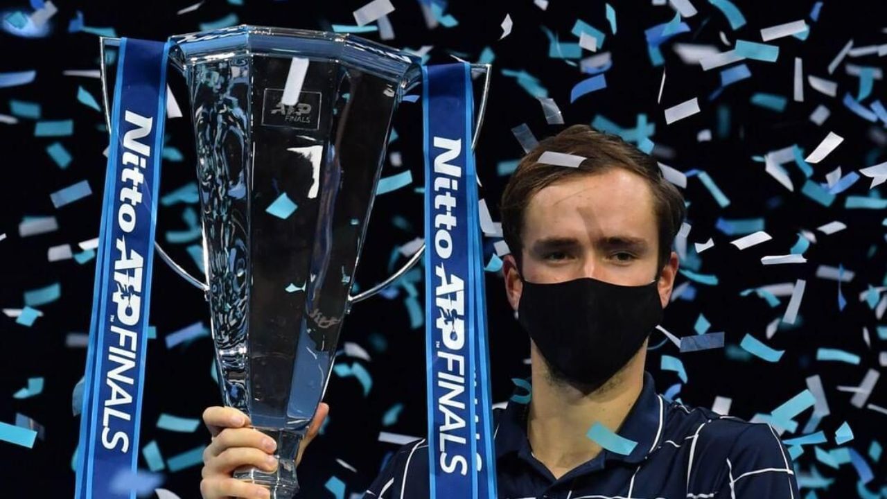 مدودف قهرمان تنیس ATP لندن شد