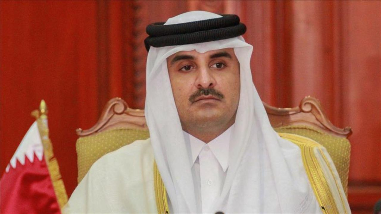 امیر قطر وارد ریاض شد