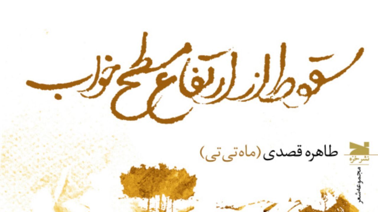 مجموعه شعر سقوط از ارتفاع مسطح خواب منتشر شد