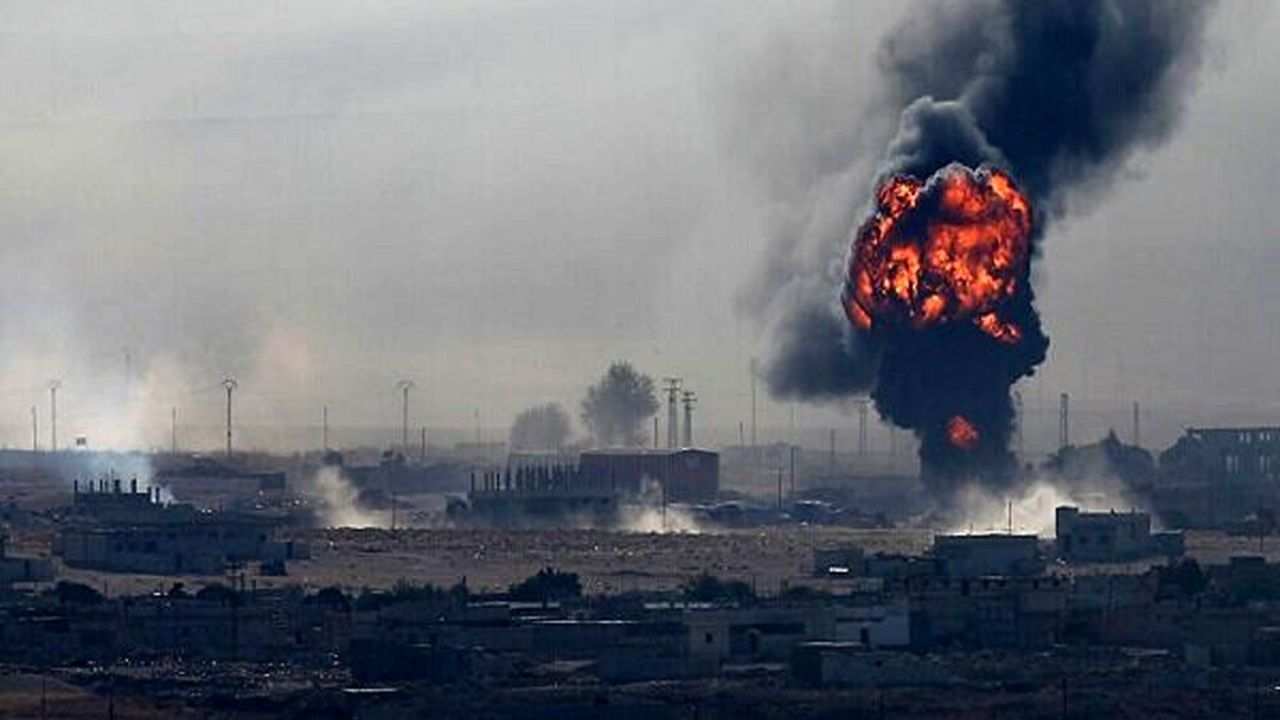 انفجار در حلب سوریه